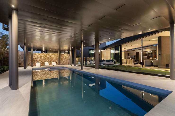 A four-bedroom, new-build mansion on Tuhaere Street, in Orakei, Auckland, had attracted overseas interest. Photo / Supplied