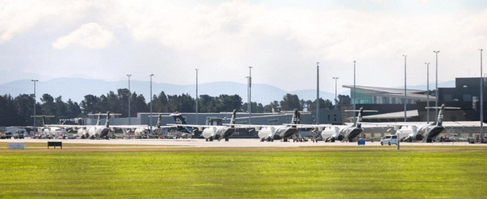 Planes grounded at Christchurch Airport