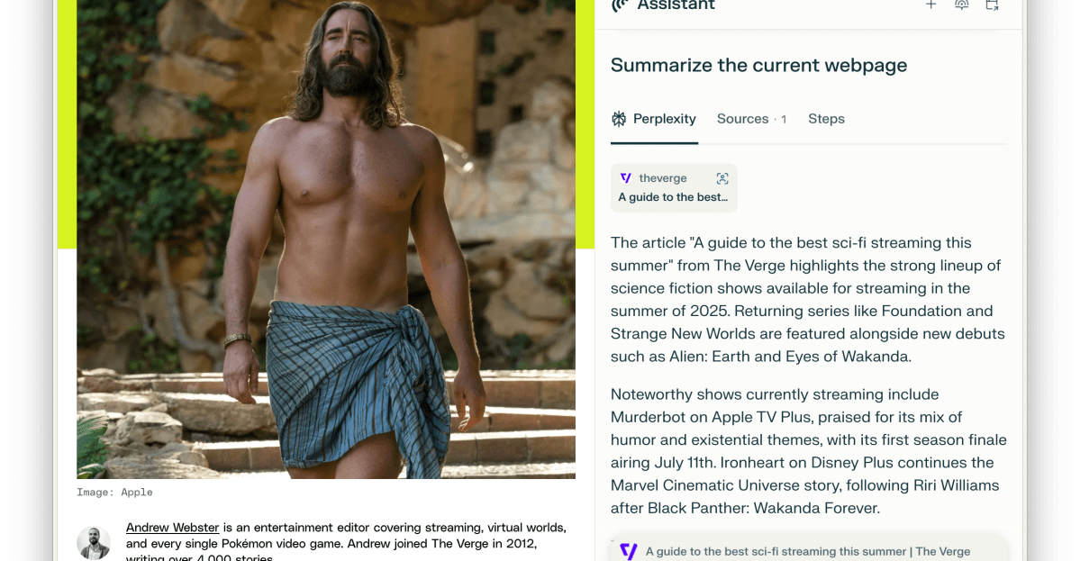 Perplexity’s Comet browser is available to everyone, everywhere, for free