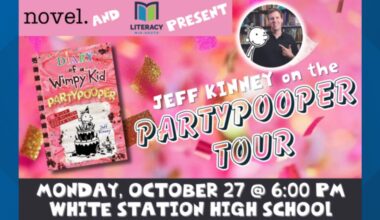 Jeff Kinney to celebrate new Wimpy Kid book at White Station High