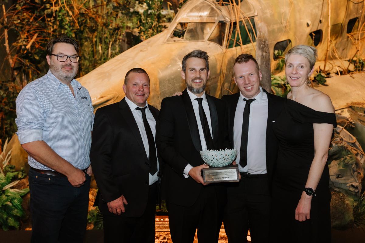 Dunedin Airport named best in NZ