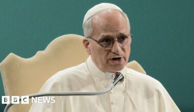Pope Leo hits out at critics of global warming