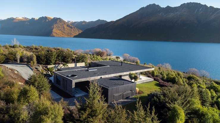 A trophy home on Beacon Point Road, in Wanaka, was snapped up in April this year for <img4 million. Photo / Supplied