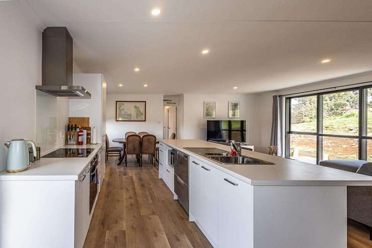 A four-bedroom Lockwood home on Arawa Street, in Ohakune, sold last month to first-time buyers. Photo / Supplied