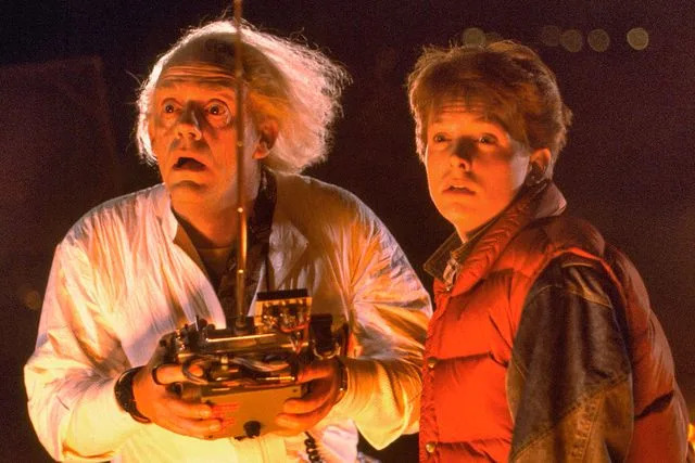 Ralph Nelson/Universal Christopher Lloyd and Michael J. Fox in 'Back to the Future'
