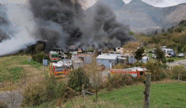 Vehicles damaged in fire at property linked to cold case