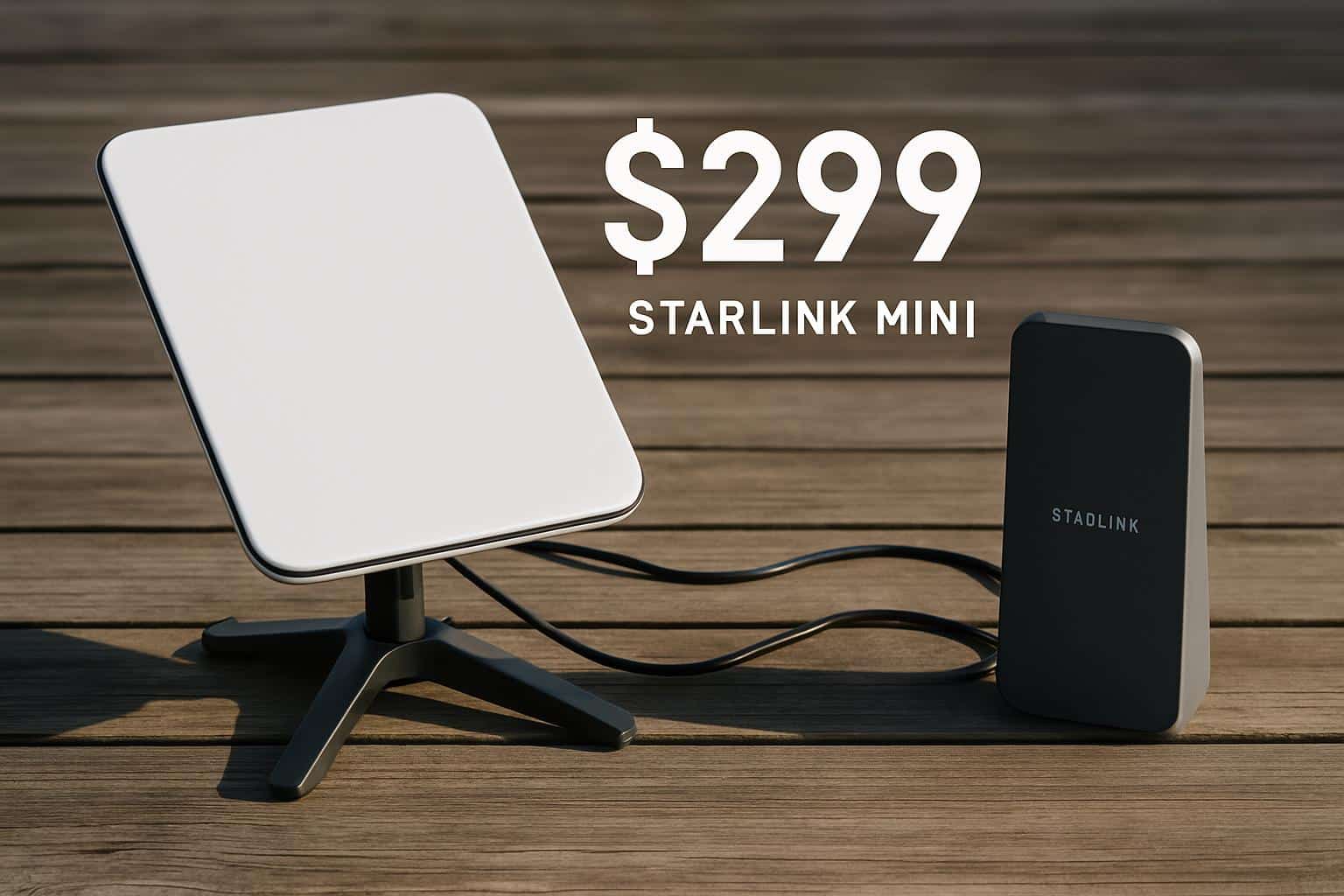 SpaceX Starlink Mini satellite kit price reduced to 9 in the US