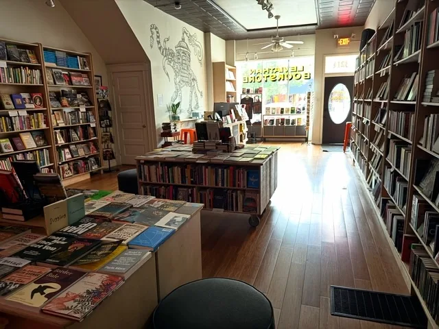 A bookstore.