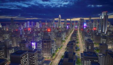 Illustration of the global power grid's response to a simultaneous worldwide lighting event.