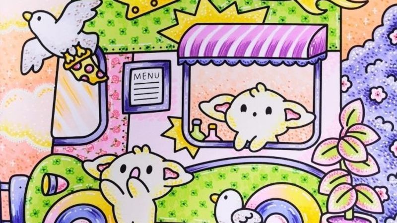 The rise of ‘cozy coloring’: Finding calm in simplicity