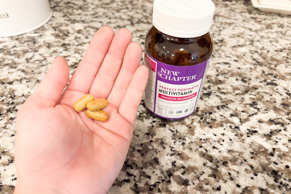 New Chapter as best postnatal vitamin.