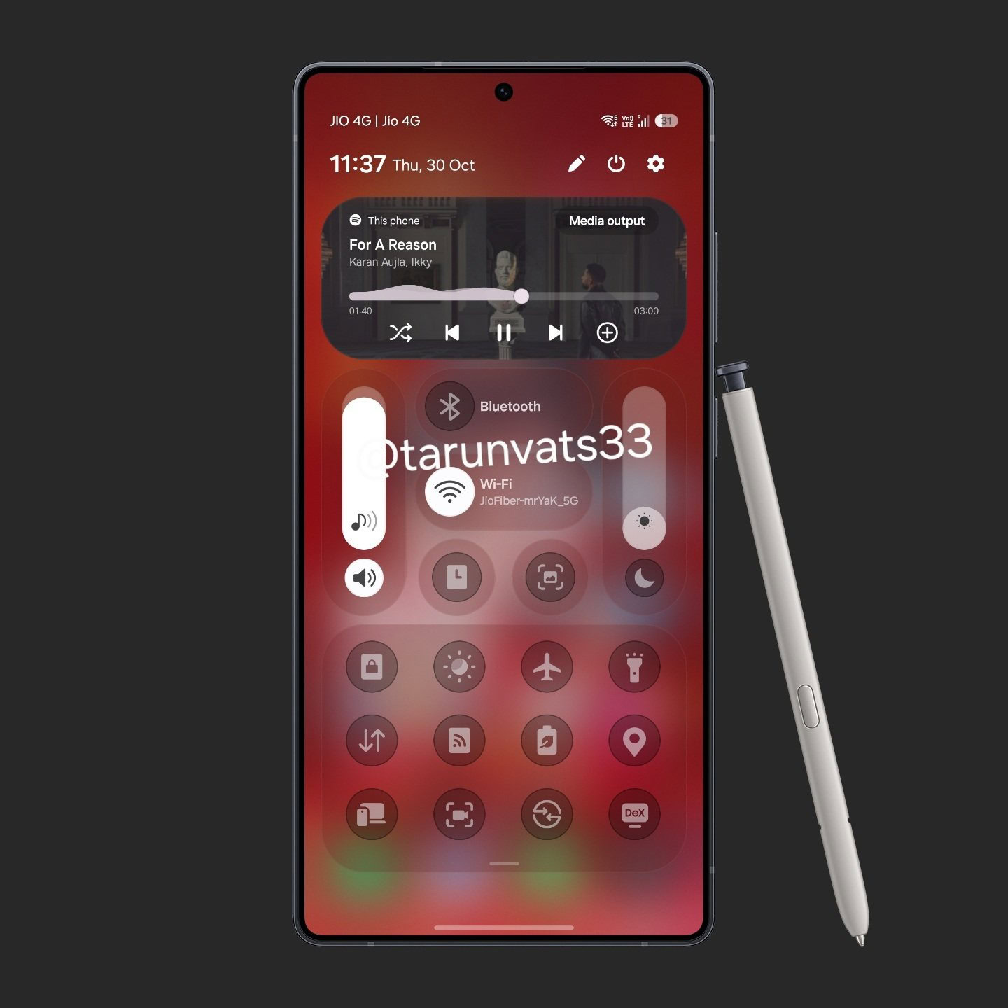 one ui 8.5 updated quick settings 2 one ui 8.5 updated quick settings 2
