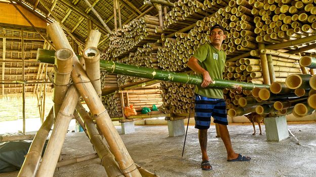The bamboo buildings that sway in earthquakes