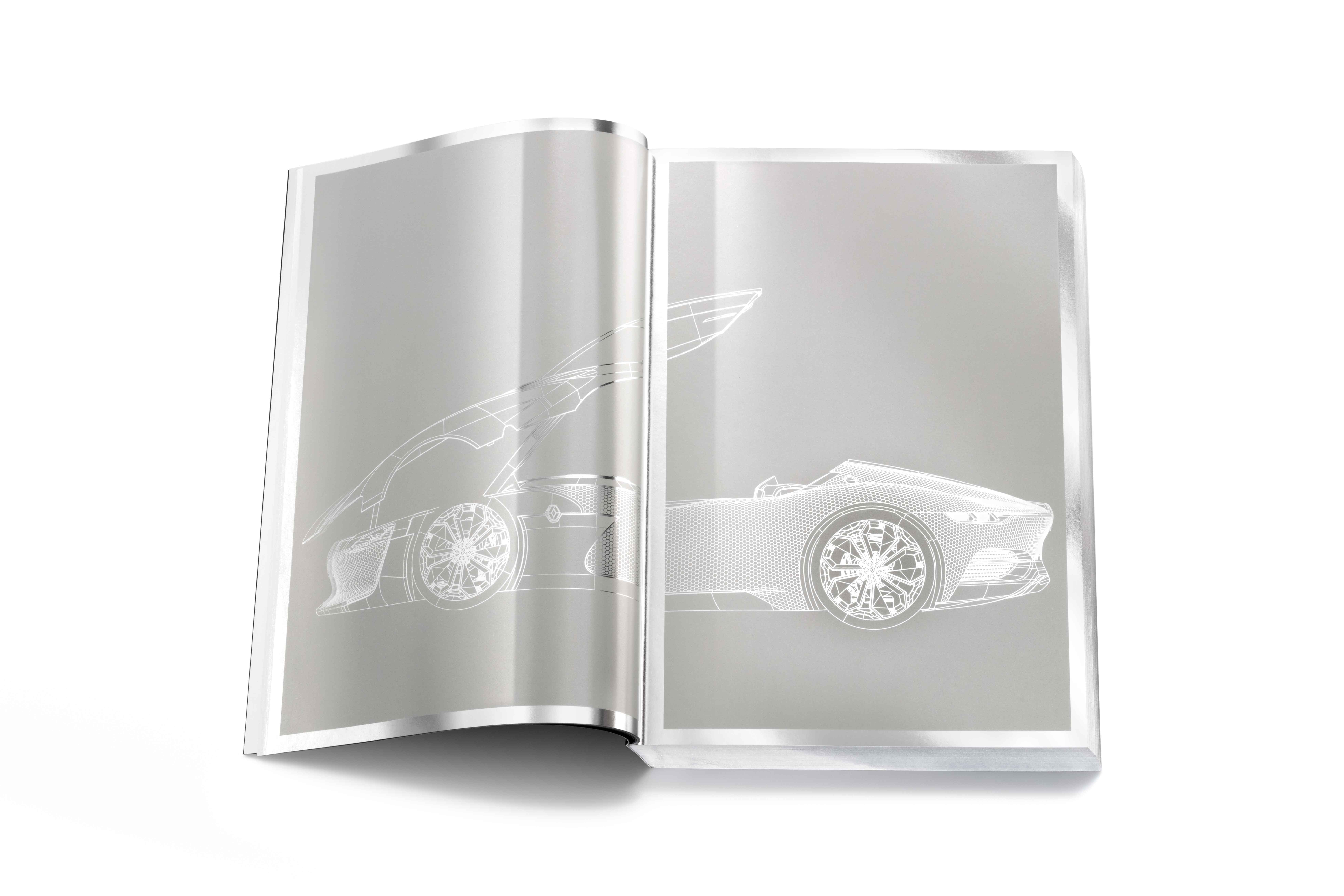 Shiny book Irma Boom designed for Renault
