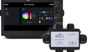 BluefinLED Mini IYS Integrates with Raymarine