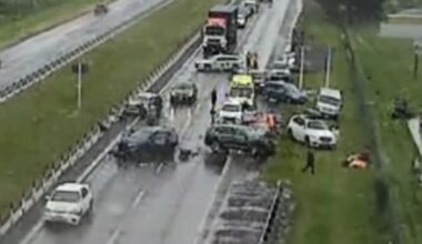 Motorway lanes reopen after multi-vehicle crash in Canterbury