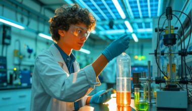 Illustration of Julian Brown Demonstrating the Plastoline Fuel Conversion Process.