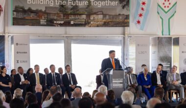 Construction kicks off at old steel mill in South Chicago, making way for massive quantum computing campus