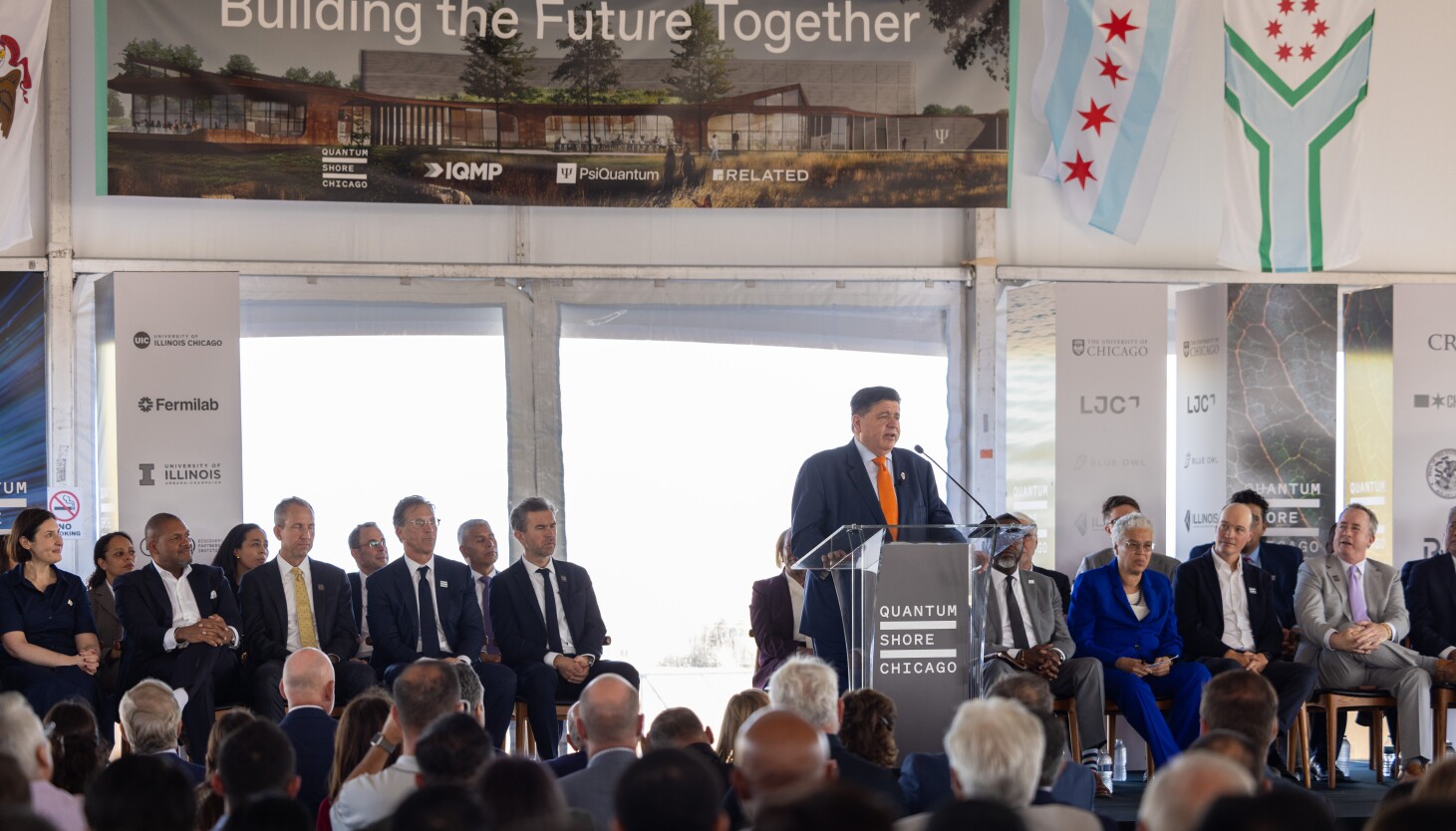 Construction kicks off at old steel mill in South Chicago, making way for massive quantum computing campus