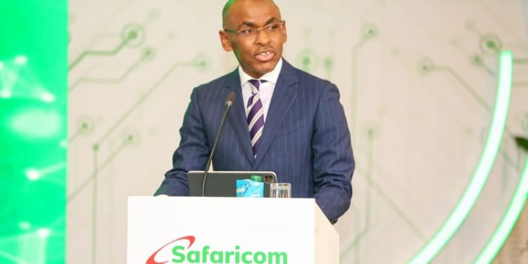 Safaricom Ceo Dr. Peter Ndegwa. Photo/Safaricom.