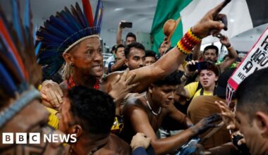 Protesters break into COP30 venue in Brazil