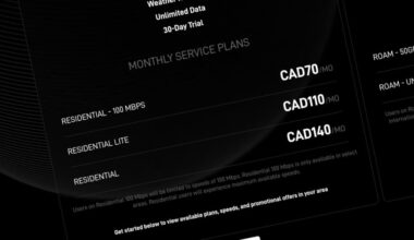 SpaceX Brings Its Cheapest 100Mbps Starlink Plan to Canada, Australia