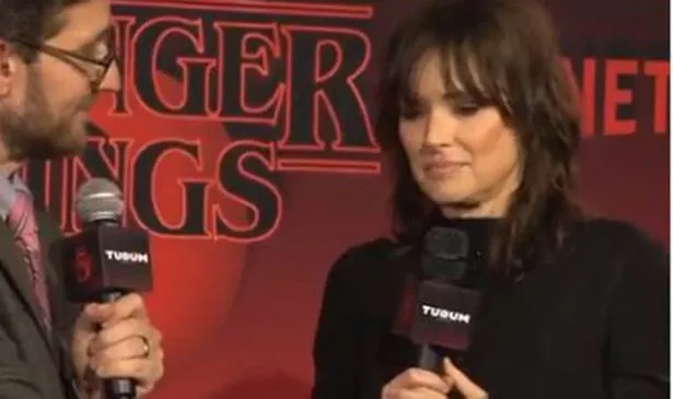Winona Ryder at the Stranger Things premiere