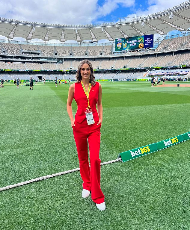 Rachel also works as a reporter for Channel Seven's cricket coverage