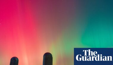Northern lights visible across US as geomagnetic storm lights up skies | US news