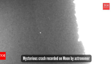 Mysterious 'crashes' on Moon's surface: Japanese astronomer captures bright flashes visible from Earth |