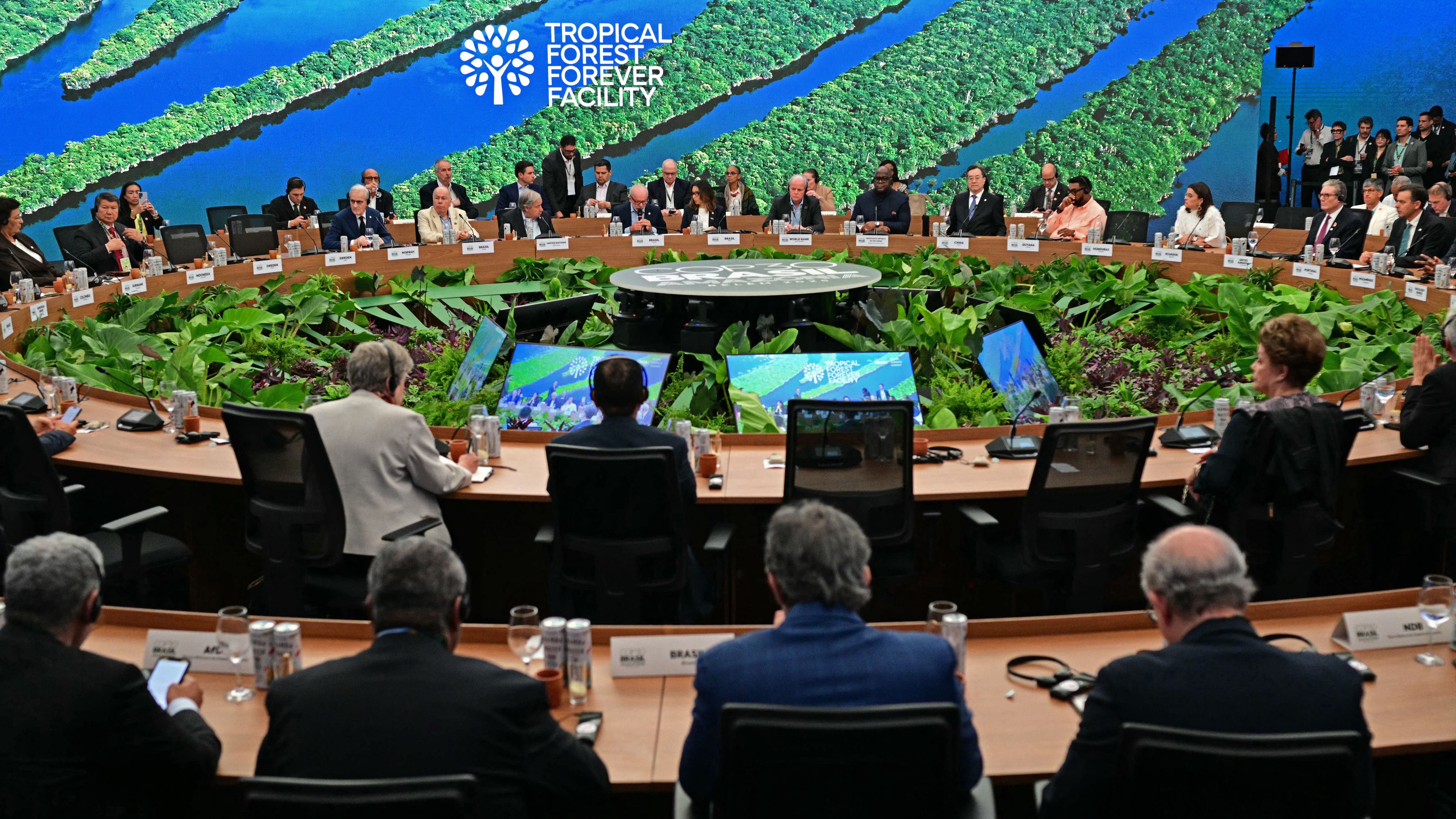 The Leaders' Round Table to launch the Tropical Forest Forever Facility (TFFF) on November 6, 2025.