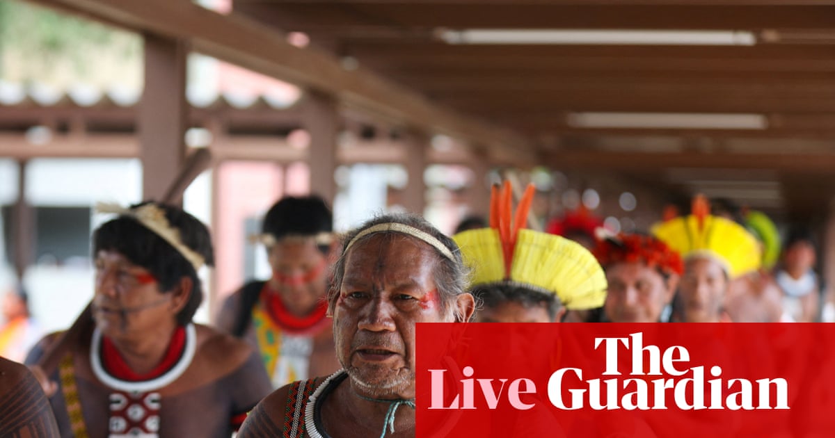 World must ‘honour 1.5C’, small island states insist at Cop30 summit – live | Environment