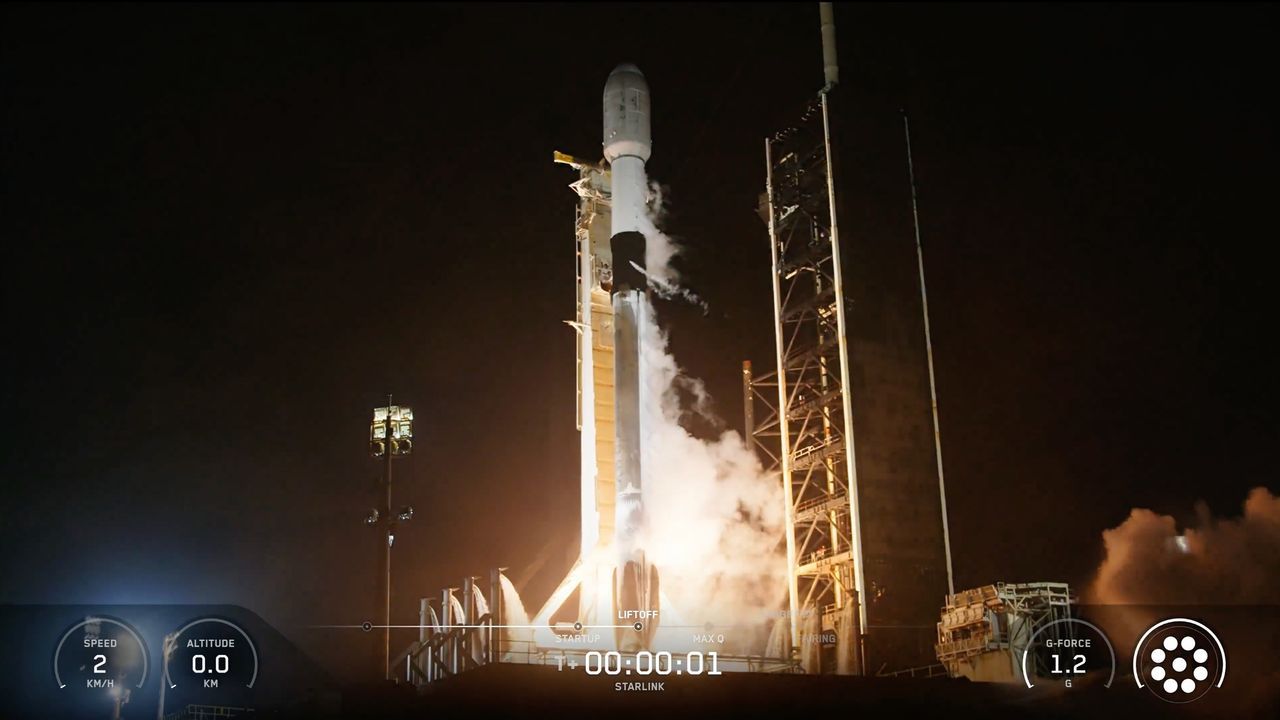 SpaceX launches the 100th mission of the year from…