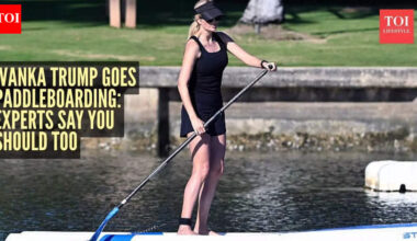 Ivanka Trump's water workout goes viral: Experts say paddleboarding can promote healthy aging |