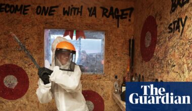 Rage rooms: can smashing stuff up really help to relieve anger and stress? | Mental health