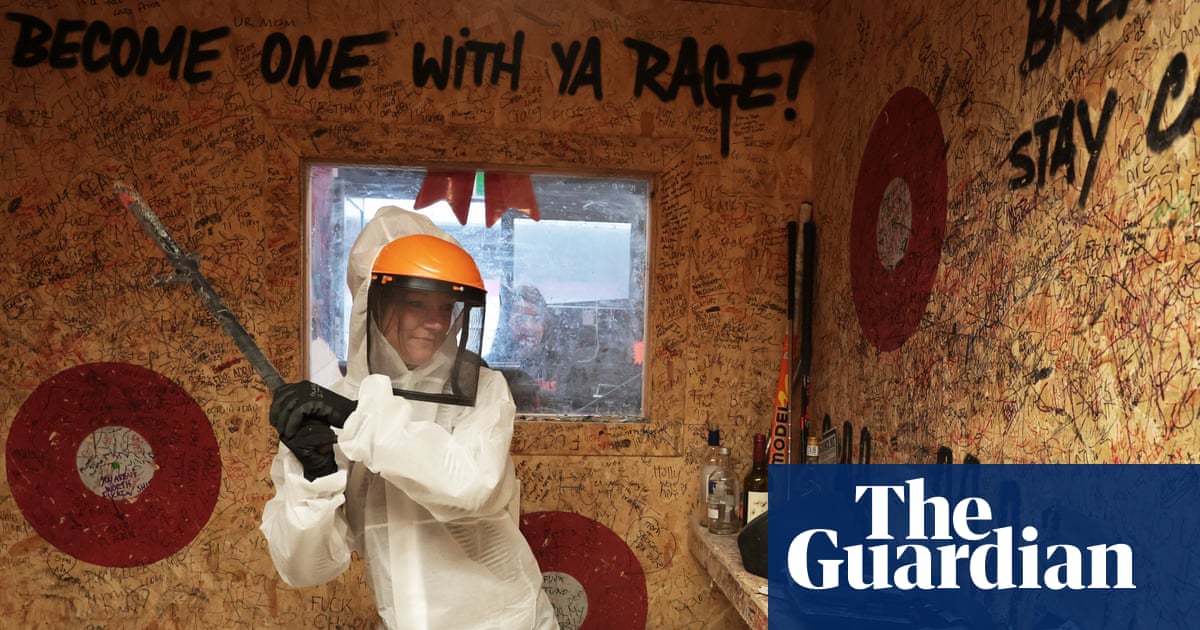 Rage rooms: can smashing stuff up really help to relieve anger and stress? | Mental health