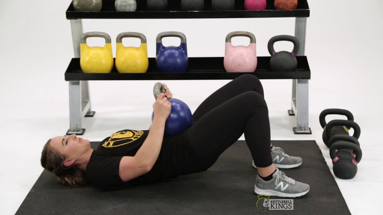 Kettlebell Hip Bridge || Kettlebell Kings || kettlebell workout series - YouTube