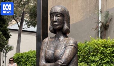 Replica of world's first sex worker statue, Joy, unveiled in Sydney decades after removal