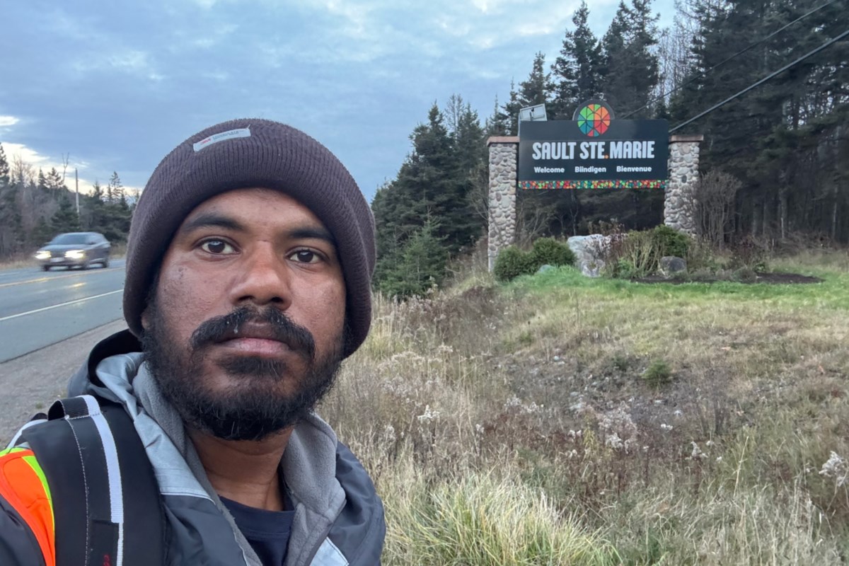 B.C. man walking across Canada is healing himself with every step