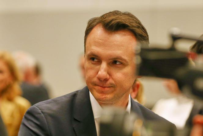 Pascal Reddig, CDU, during a parliamentary group meeting, Berlin, November 24, 2025