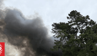 More than a dozen fire crews battling blaze in Canterbury's Selwyn District