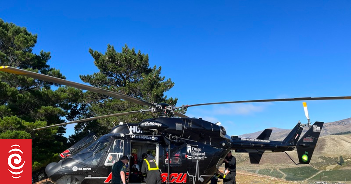 Dog owner, pooch rescued from Arrowtown cliff by helicopter
