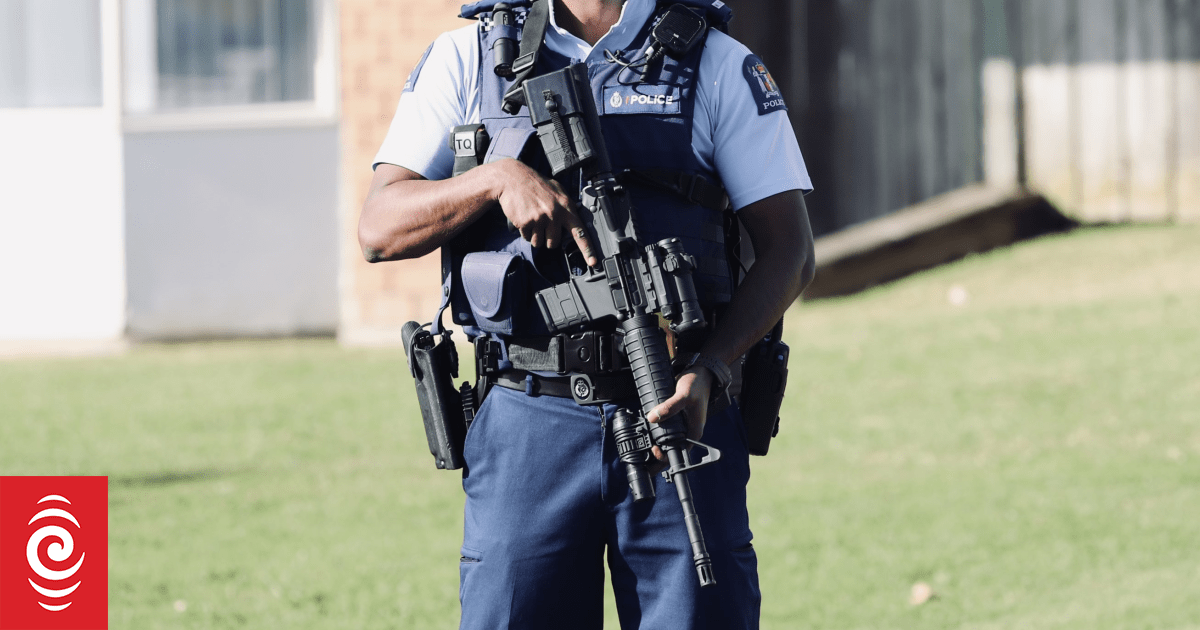 Armed police respond after person falls from Wellington balcony, gunshots reported