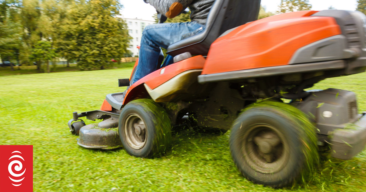 Man killed after being crushed by ride-on mower