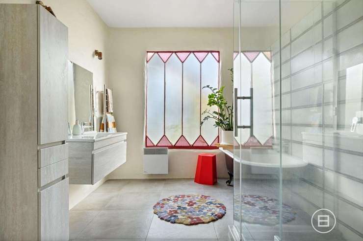 A striking four-bedroom home at 44 Hakanoa Street, in Auckland's Grey Lynn, is up for grabs. Photo / Supplied