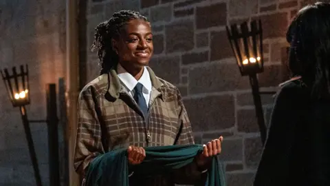 Cat Burns on Celeb Traitors