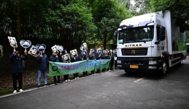 China sends new pair of giant pandas to Malaysia