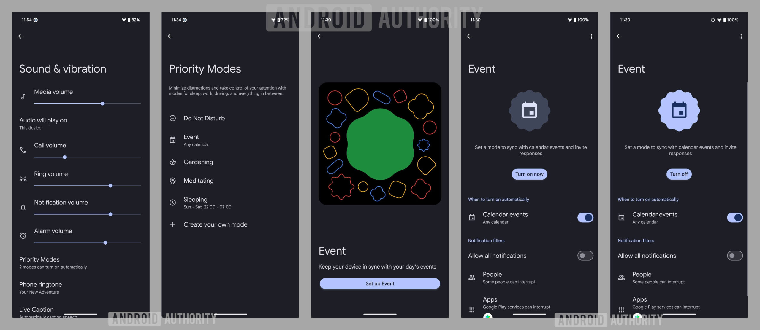 Android 15 QPR1 Beta 2 updated priority modes UI Android 15 QPR1 Beta 2 updated priority modes UI
