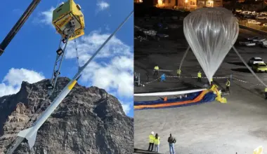 Wales-based B2Space has successfully tested its balloon-based launch system in the Canary Islands using a small solid-fuel rocket.