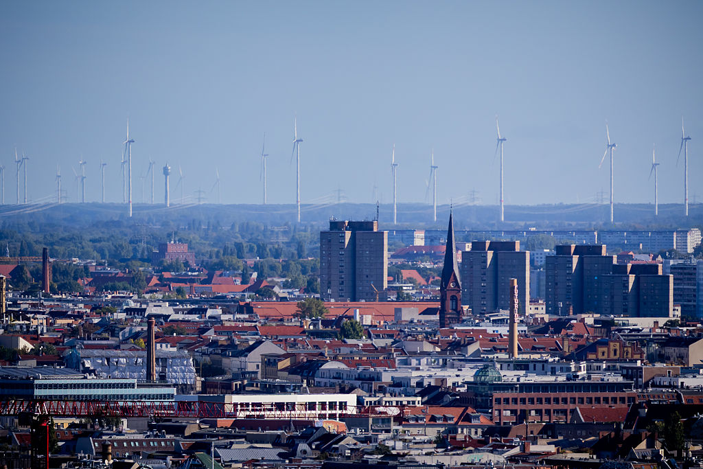 Wind farm near Berlin